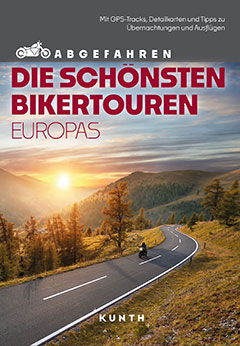 Titel Abgefahren – Die schönsten Bikertouren Europas